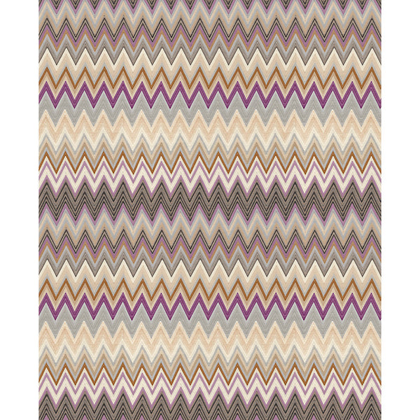 Buy Missoni Home Wallcovering - WRK0062ZIGZ - ZIG ZAGS - PLUM