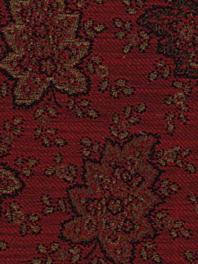 Robert Allen Fabrics Fabrics -LEAVES ABOUND | SCARLET