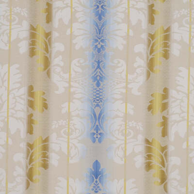 Beacon Hill Fabrics Fabrics -Aiden Damask | Gold Porcelain