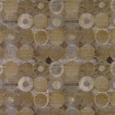 Beacon Hill Fabrics Fabrics -STACKED CIRCLE | DARK COIN