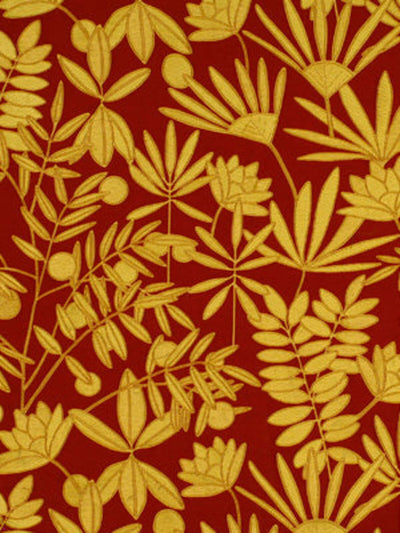 Beacon Hill Fabrics Fabrics -BEAUTY FLORAL | FIRE