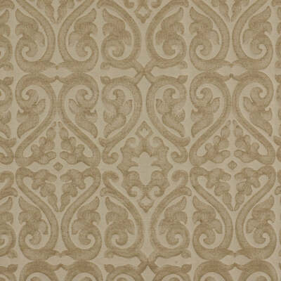 Beacon Hill Fabrics Fabrics -Topiary Scroll | Yellow Lotus
