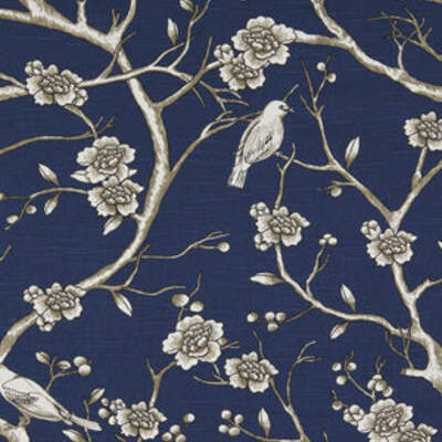 Robert Allen Fabrics Fabrics -VINTAGE BLOSSOM | TWILIGHT