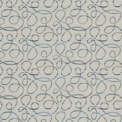 Robert Allen Fabrics Fabrics -SWIRLING HIGH | CHAMBRAY