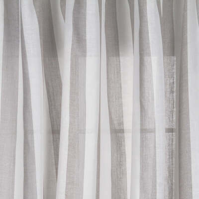 Robert Allen Fabrics Fabrics -OAHU STRIPE | SILVER