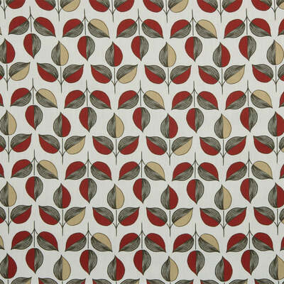 Robert Allen Fabrics Fabrics -TRIPLE LEAF | 501-CAYENNE