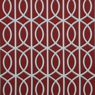 Robert Allen Fabrics Fabrics -GRAND GATE | 502-SCARLET
