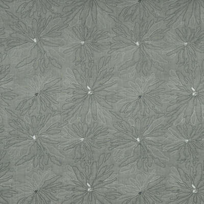 Robert Allen Fabrics Fabrics -LINE FLOWER | SLATE