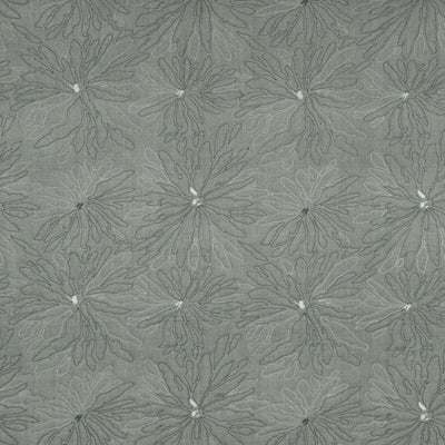 Robert Allen Fabrics Fabrics -LINE FLOWER | SLATE