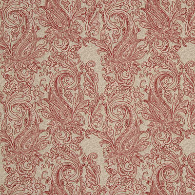 Robert Allen Fabrics Fabrics -Island Paisley | Ruby