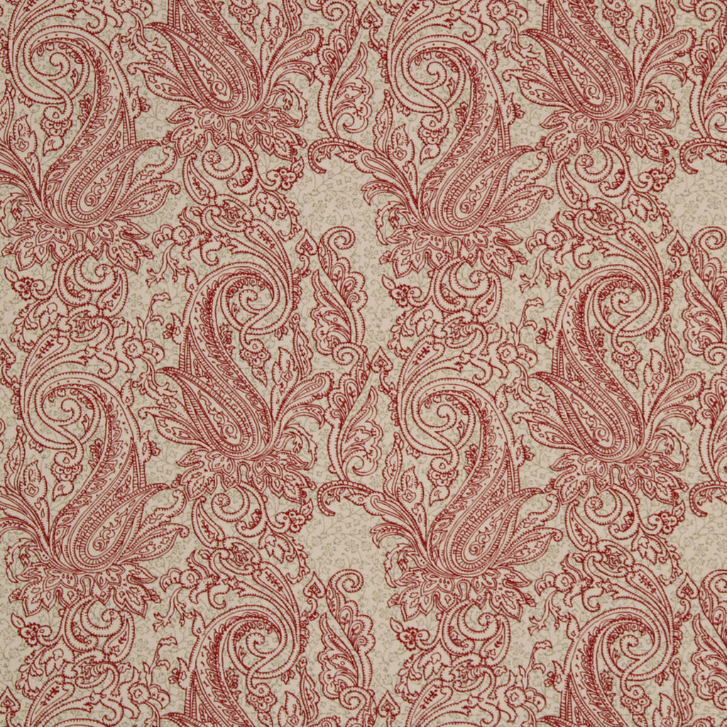 Robert Allen Fabrics Fabrics -Island Paisley | Ruby