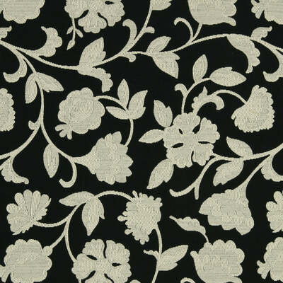 Robert Allen Fabrics Fabrics -BOLD VINES | NIGHT SKY