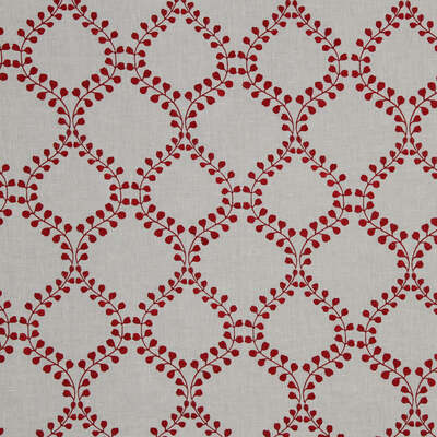 Robert Allen Fabrics Fabrics -WINDING LEAVES | CRIMSON