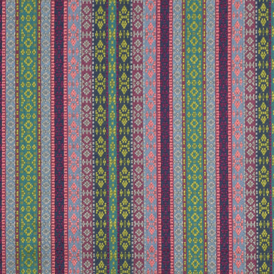 Robert Allen Fabrics Fabrics -BUSY STRIPES | FUCHSIA