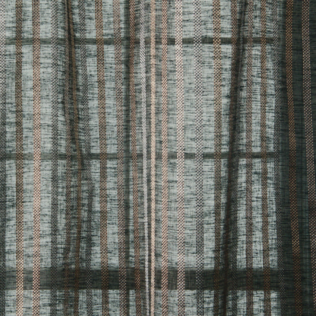 Robert Allen Fabrics Fabrics -Glossy Stripes | Black Silver