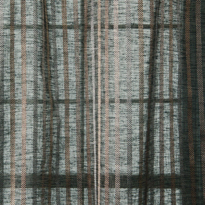 Robert Allen Fabrics Fabrics -Glossy Stripes | Black Silver
