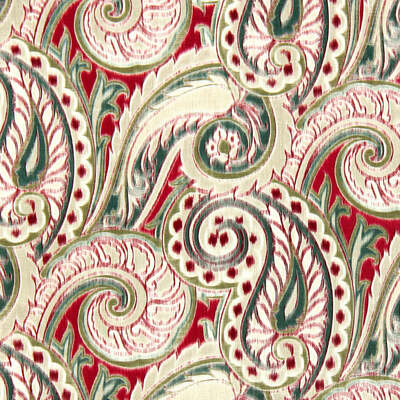 Robert Allen Fabrics Fabrics -Boston Manor | Red Earth