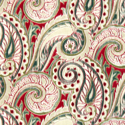 Robert Allen Fabrics Fabrics -Boston Manor | Red Earth