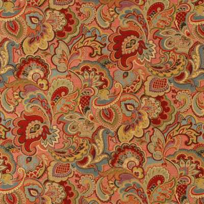 Robert Allen Fabrics Fabrics -VINTAGE LOOK | LACQUER RED