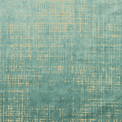 Robert Allen Fabrics Fabrics -ETCHED VELVET | MINERAL GREEN