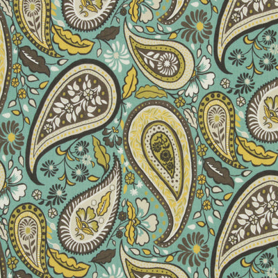 Robert Allen Fabrics Fabrics -ART PAISLEY | RAIN