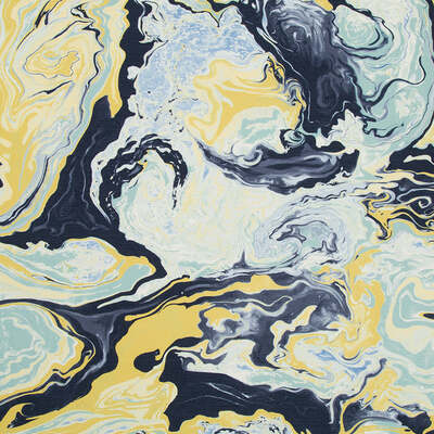 Robert Allen Fabrics Fabrics -MEDICI MARBLE | ADMIRAL