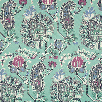 Robert Allen Fabrics Fabrics -AZTEC FLOWERS | WATER