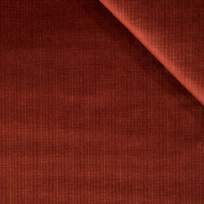 Robert Allen Fabrics Fabrics -STRIE VELVET | HENNA