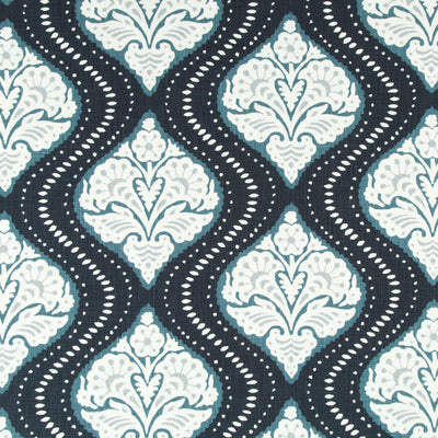 Robert Allen Fabrics Fabrics -KAVALI OGEE | MIDNIGHT