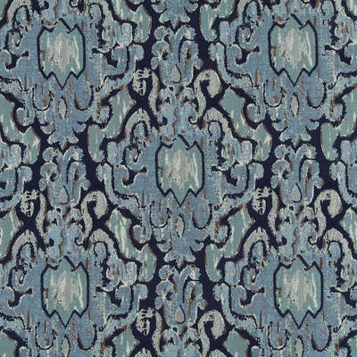 Robert Allen Fabrics Fabrics -PAGAN DYNASTY | BATIK BLUE