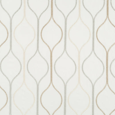 Robert Allen Fabrics Fabrics -ZIPPER WAVE | SANDSTONE