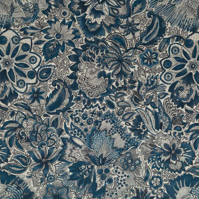 Robert Allen Fabrics Fabrics -Leonini | Batik Blue