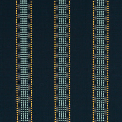Robert Allen Fabrics Fabrics -LOLLI STRIPE | BLUE SMOKE