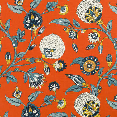 Robert Allen Fabrics Fabrics -AURETTA | PERSIMMON