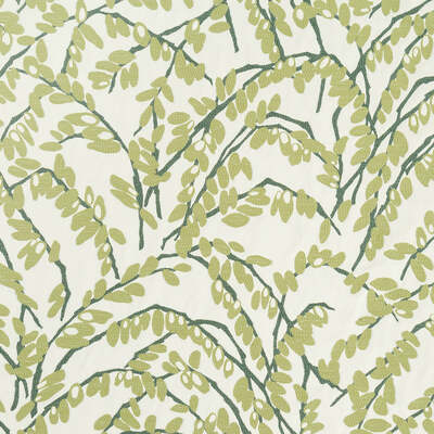 Robert Allen Fabrics Fabrics -OLIVE BRANCH | MOSS