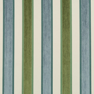 Robert Allen Fabrics Fabrics -HIGH LO STRIPE | MOSS