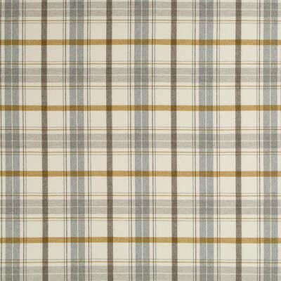 Robert Allen Fabrics Fabrics -PLAID AFFAIR | CEMENT