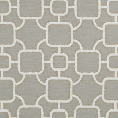 Robert Allen Fabrics Fabrics -RIFFIAN FRET | CEMENT