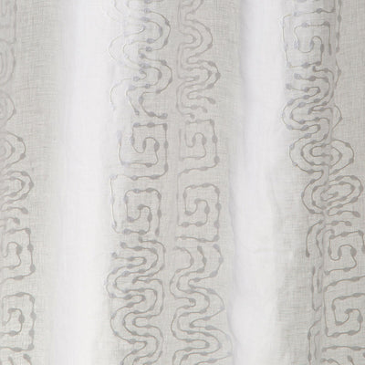 Beacon Hill Fabrics Fabrics -TYROL STRIPE | WHITE