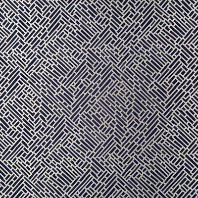 Beacon Hill Fabrics Fabrics -Capri Fret | Navy