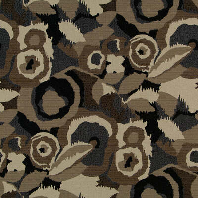 Robert Allen Fabrics Fabrics -KAFFA FLORA BK | NIGHTSKY
