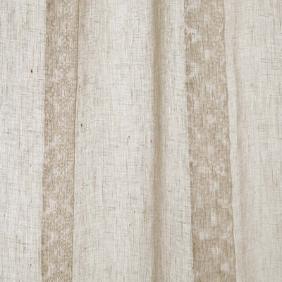 Beacon Hill Fabrics Fabrics -VEGA STRIPE | FLAX