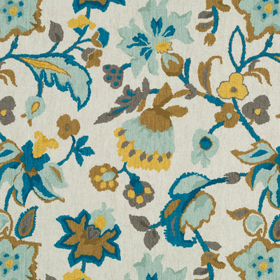 Robert Allen Fabrics Fabrics -MABENGA | TURQUOISE