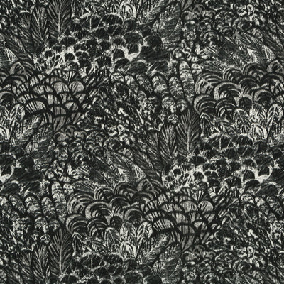 Robert Allen Fabrics Fabrics -WIMBU | SOFT BLACK