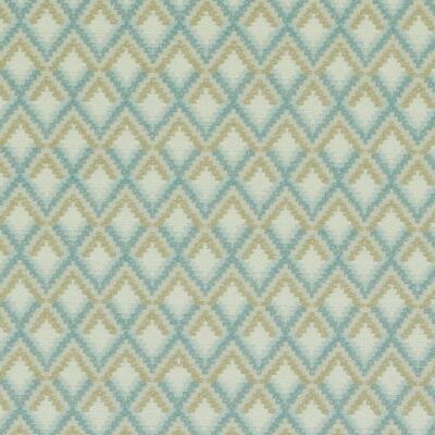 Duralee Fabrics -DW15933 | 693-NATURAL/AQU