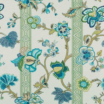 Bailey & Griffin Fabrics Fabrics -200010H | 250-SEA GREEN