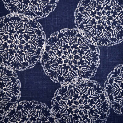 Duralee Fabrics -21034 | 193-INDIGO