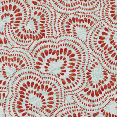 Duralee Fabrics -21084 | 223-MINT/RED