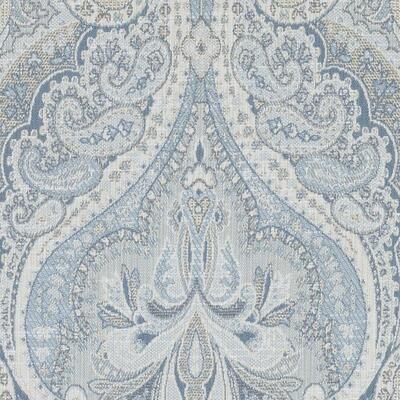 Duralee Fabrics -DU16099 | 50-NATURAL/BLUE