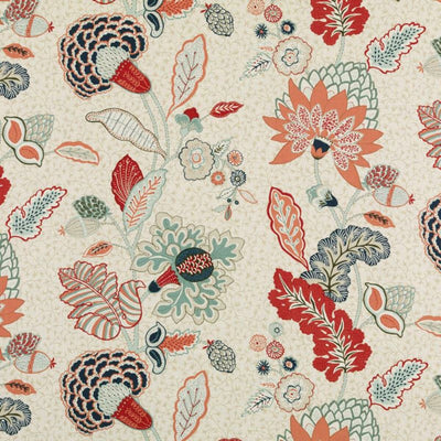 Duralee Fabrics -21085 | 223-MINT/RED